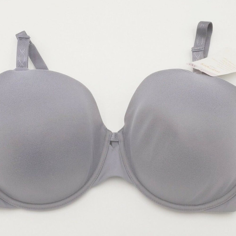 Warner's Cloud 9 Underwire 40D Back Smoother Full Coverage RB1691A Blue New